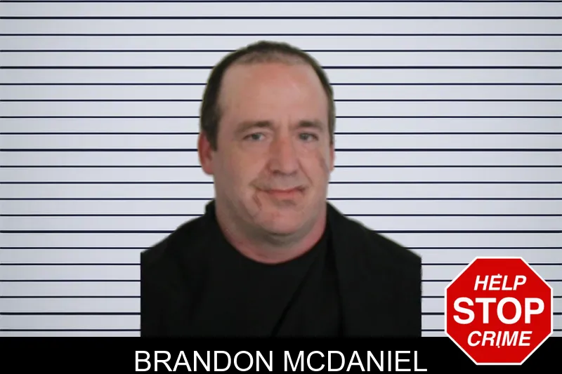 Brandon McDaniel mugshot