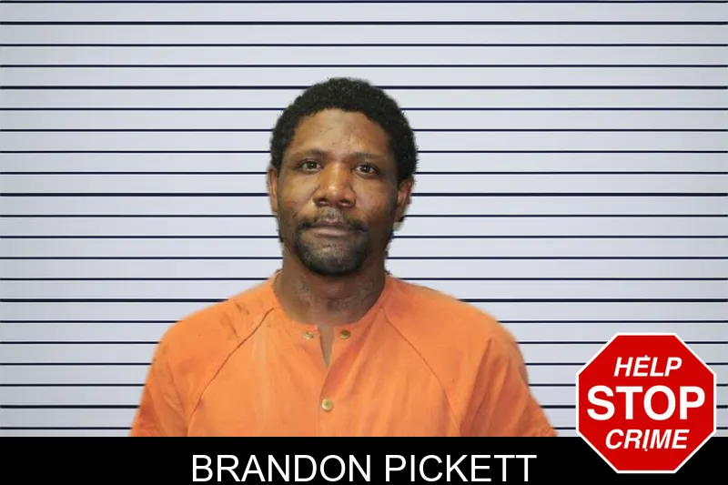 Brandon Pickett mugshot