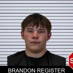 Brandon Register mugshot