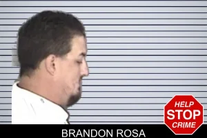Brandon Rosa mugshot