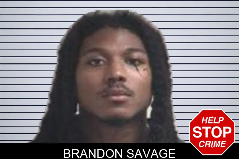 Brandon Savage mugshot