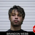 Brandon Webb mugshot
