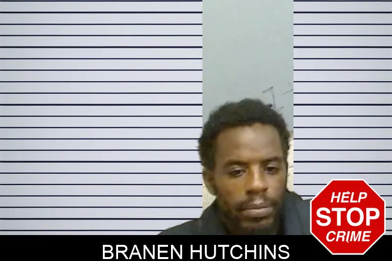 Branen Hutchins mugshot