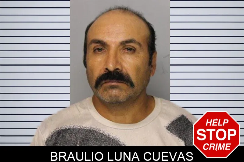 Braulio Luna Cuevas mugshot