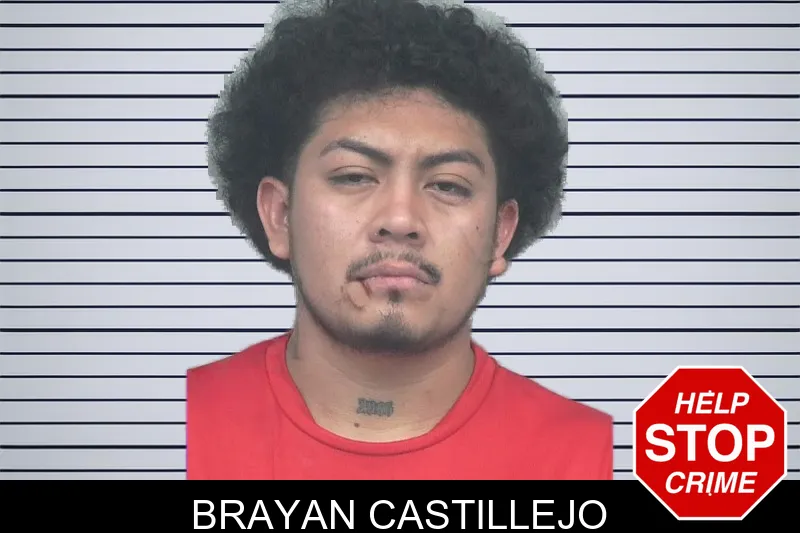Brayan Castillejo mugshot