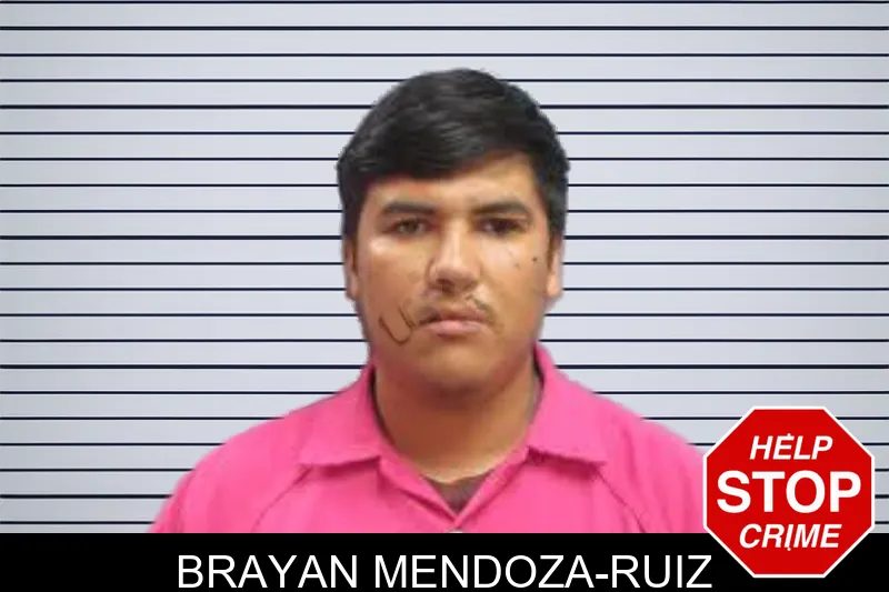 Brayan Mendoza-Ruiz mugshot