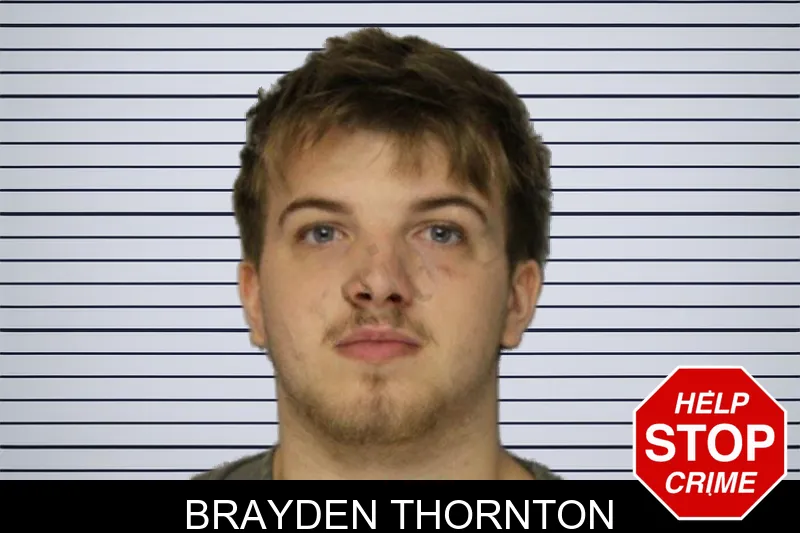 Brayden Thornton mugshot