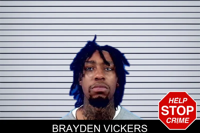 Brayden Vickers mugshot