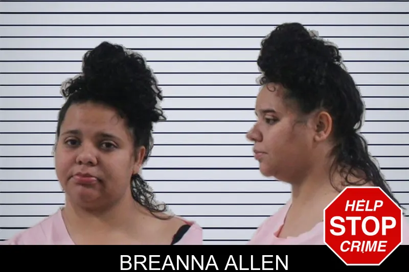 Breanna Allen mugshot