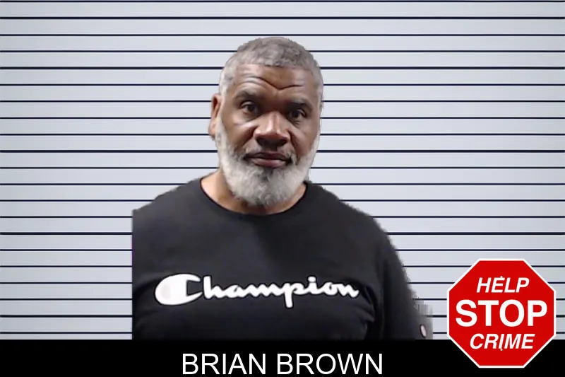 Brian Brown mugshot