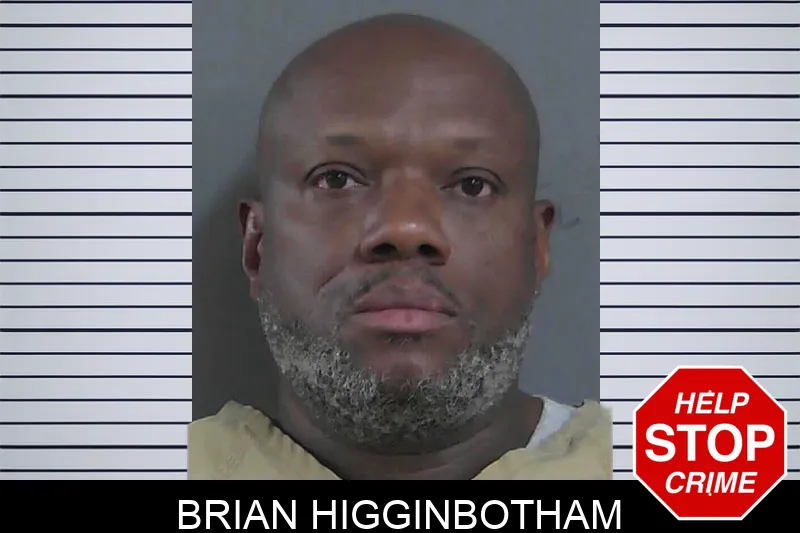 Brian Higginbotham mugshot