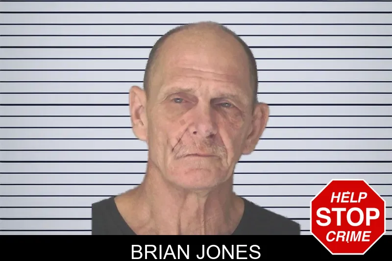 Brian Jones mugshot