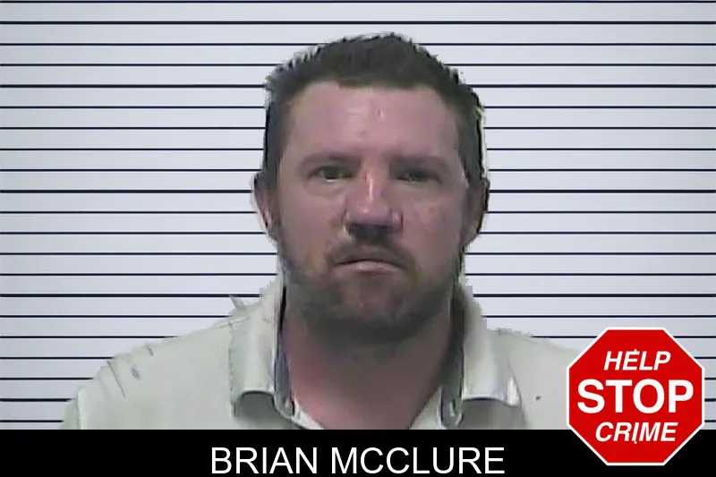 Brian McClure mugshot