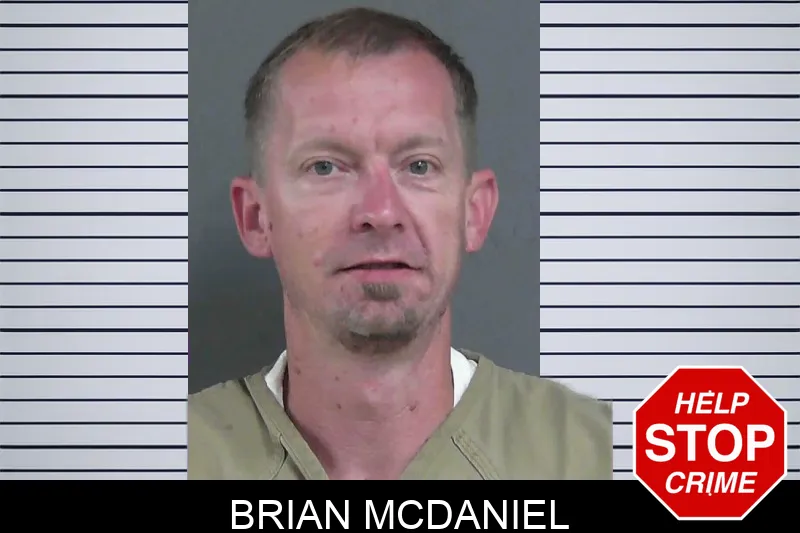 Brian McDaniel mugshot