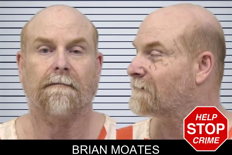 Brian Moates mugshot