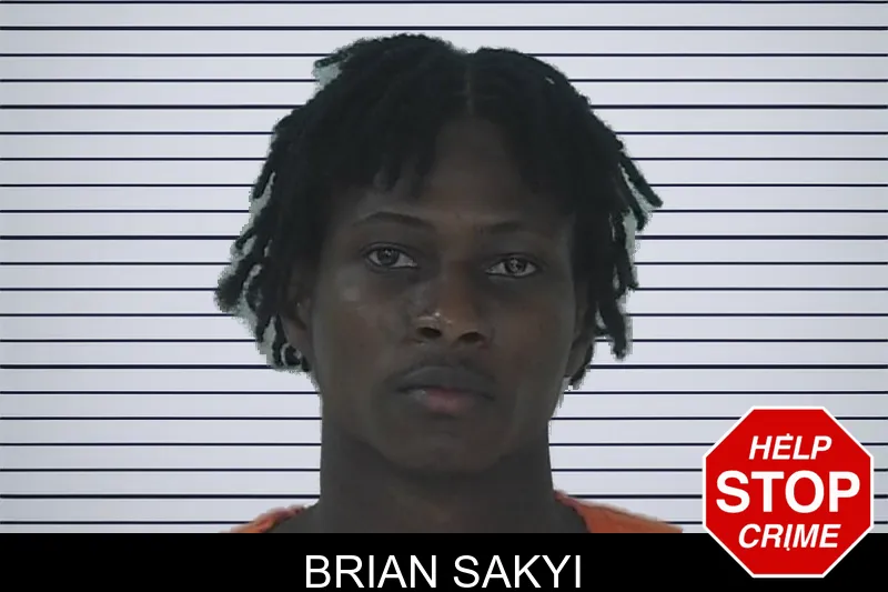 Brian Sakyi mugshot