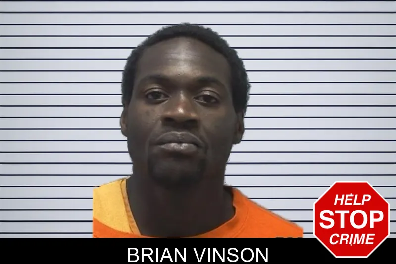 Brian Vinson mugshot