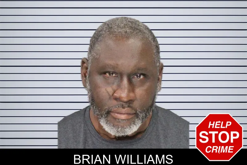 Brian Williams mugshot