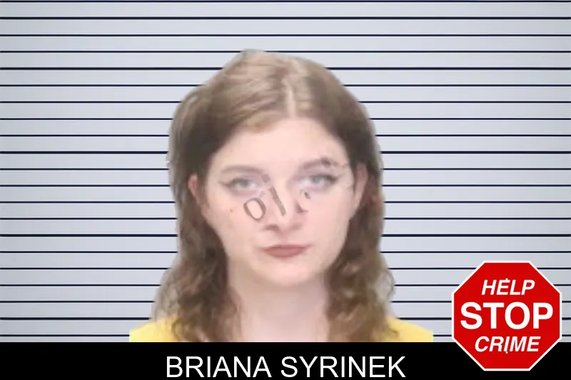 Briana Syrinek mugshot