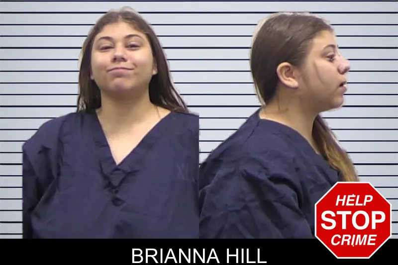 Brianna Hill mugshot