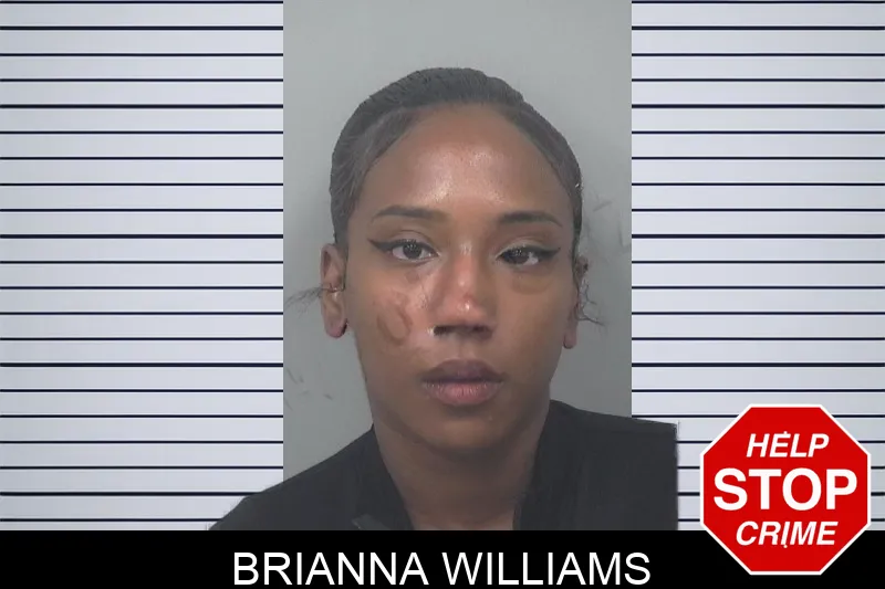 Brianna Williams mugshot