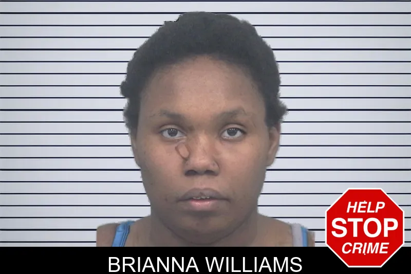 Brianna Williams mugshot