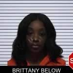 Brittany Below mugshot