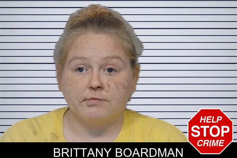 Brittany Boardman mugshot