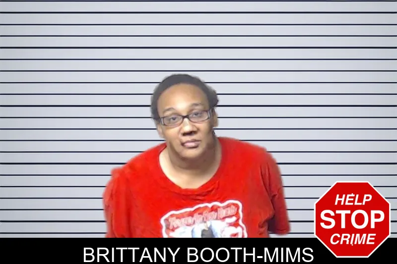 Brittany Booth-Mims mugshot