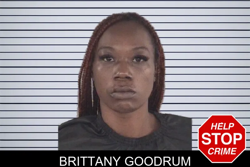 Brittany Goodrum mugshot