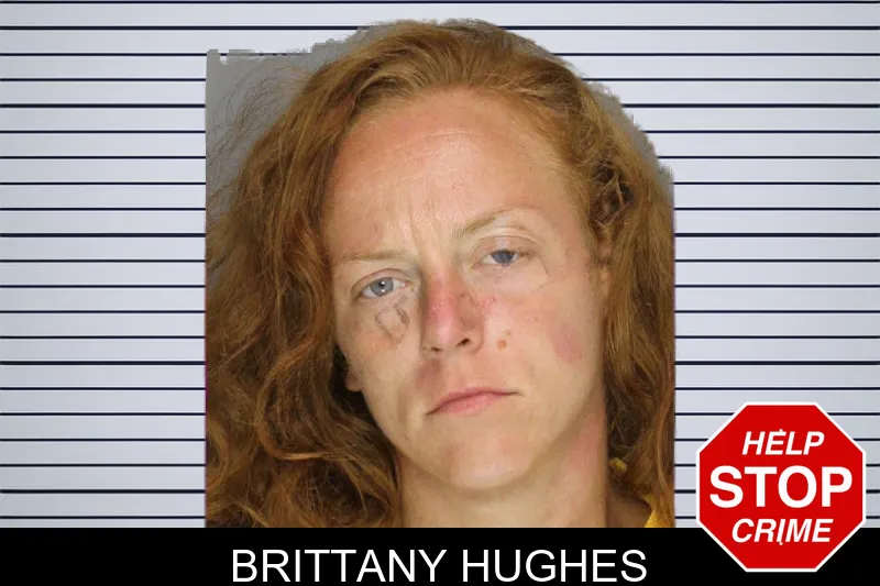 Brittany Hughes mugshot