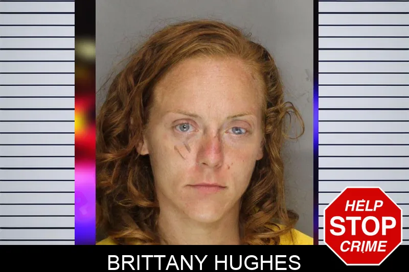 Brittany Hughes mugshot