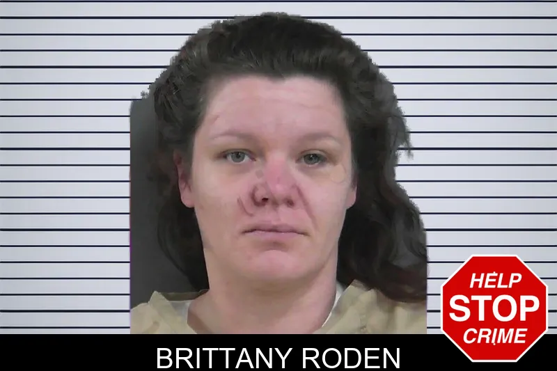 Brittany Roden mugshot