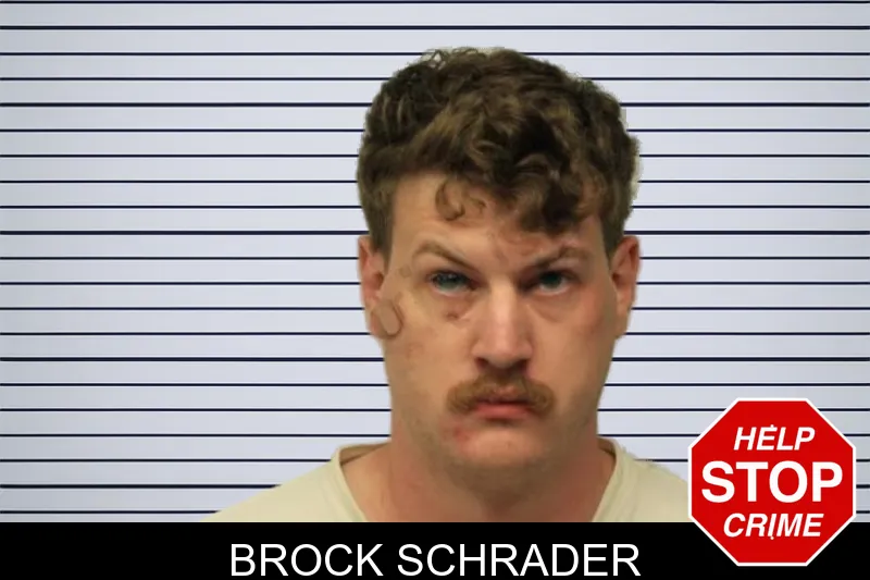 Brock Schrader mugshot