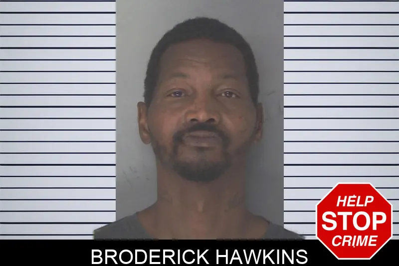 Broderick Hawkins mugshot