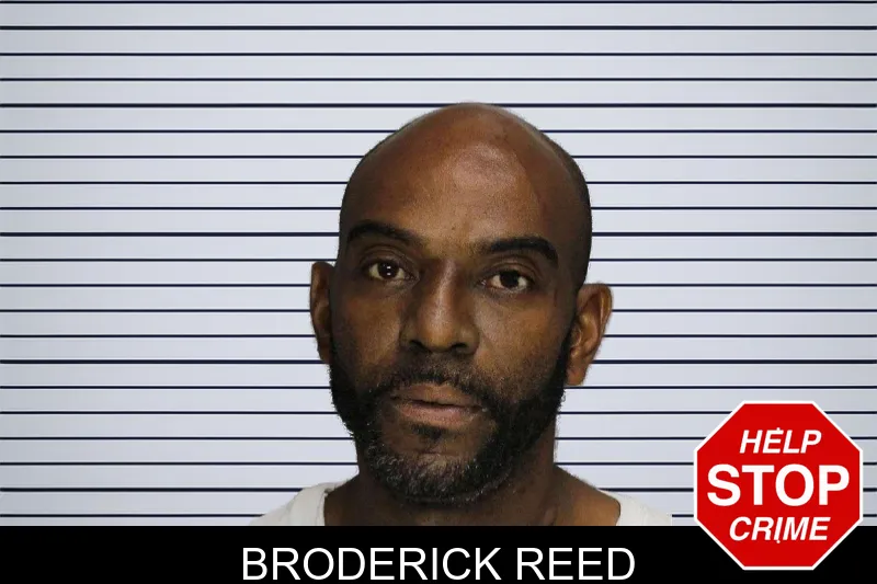 Broderick Reed mugshot