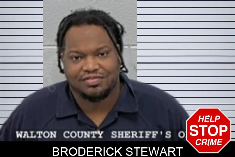 Broderick Stewart mugshot – Walton County , Georgia Broderick Stewart mugshot