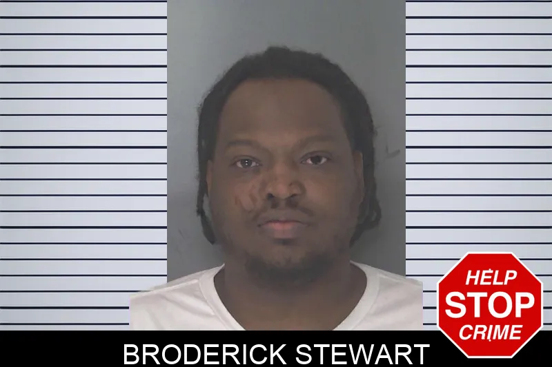 Broderick Stewart mugshot