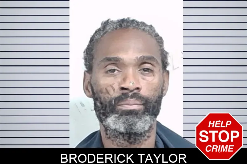 Broderick Taylor mugshot