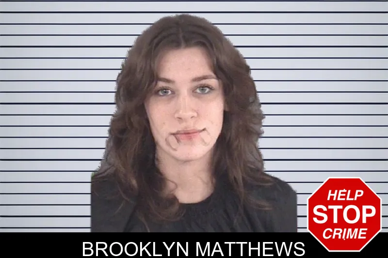 Brooklyn Matthews mugshot