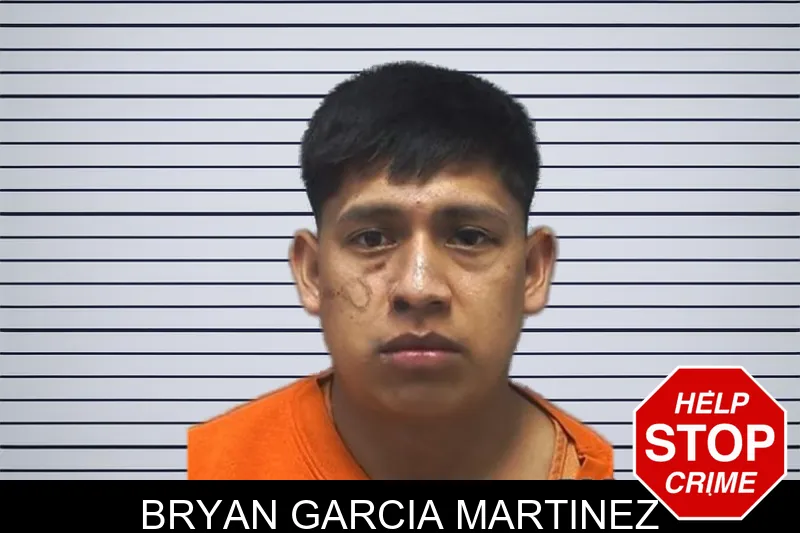 Bryan Garcia Martinez mugshot