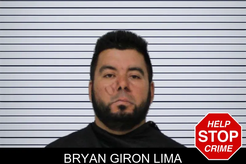 Bryan Giron Lima mugshot