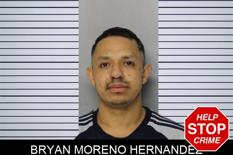 Bryan Moreno Hernandez mugshot