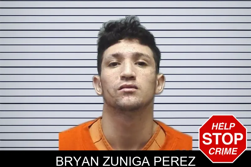 Bryan Zuniga Perez mugshot