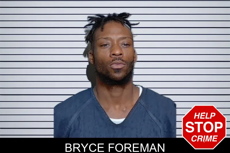 Bryce Foreman mugshot