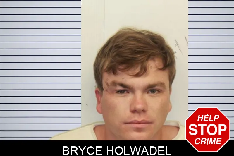 Bryce Holwadel mugshot