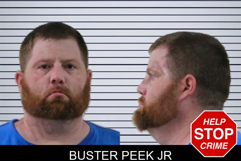 Buster Peek Jr mugshot