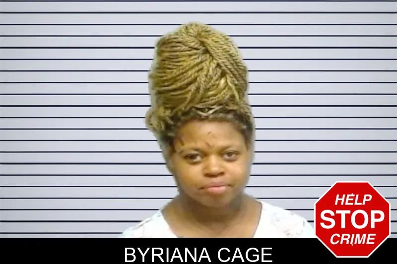 Byriana Cage mugshot