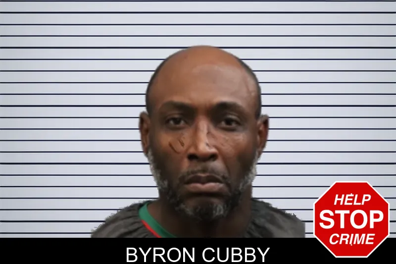 Byron Cubby mugshot