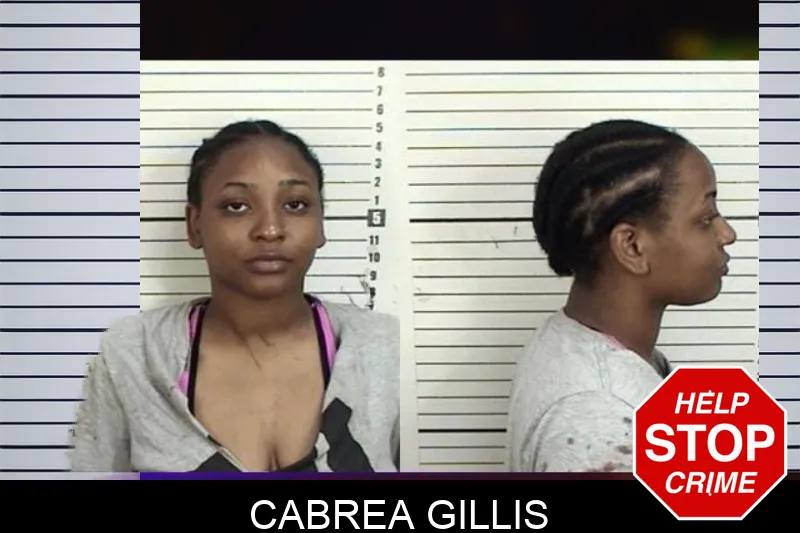 Cabrea Gillis mugshot